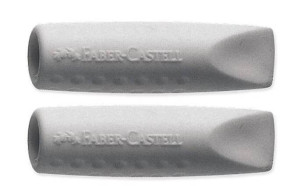 Gumka Grip 2001. Winylowa gumka do ścierania bez PVC. Nakładka szara