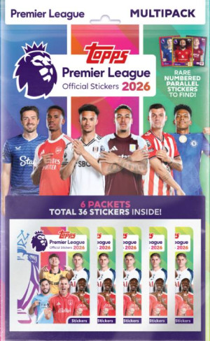 Premier League 2026 Stickers Multipack