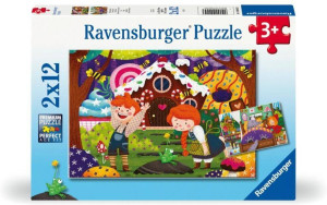 Puzzle dla dzieci 2D: Świat baśni 2x12el