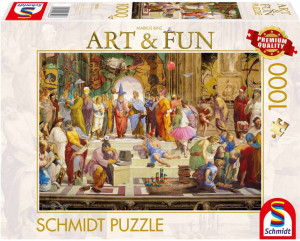 Puzzle 1000 PQ Szkoła Ateńska 2024 Markus Binz 112724