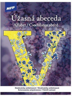 Kolorowanka antystresowa Alfabet 210x290mm 32s