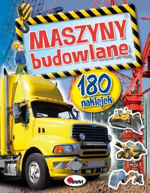 Maszyny budowlane. 180 naklejek