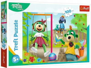 Puzzle 100. Zabawne Trefliki TREFL
