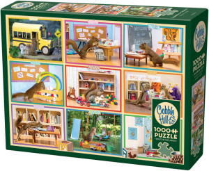 Puzzle 1000 Wiewiórki w szkole 113575