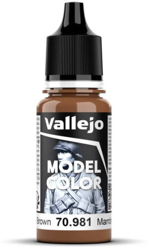 Vallejo: 70.981 - Model Color - Orange Brown (18 ml)