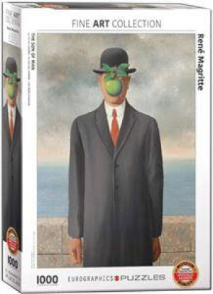 Puzzle 1000. Rene Magritte. Son of Man