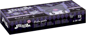 Farby plakatowe Kuromi 20ml x12 kolorów