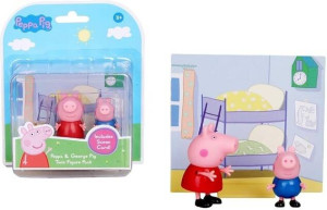*****PEPPA 2 figurki Peppa + George D4093 /8