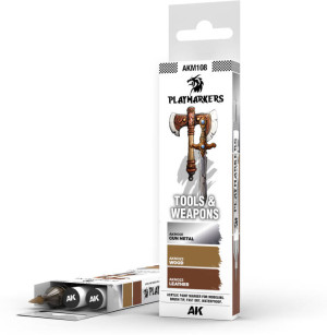 AK Interactive: Playmarkers - Tools & Weapons (3)