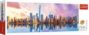 Trefl. Puzzle Panoramiczne. Manhattan, 1000 elementów