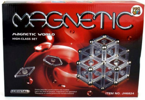 Klocki magnetyczne 84 elementy