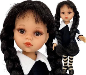 Lalka hiszpańska długie warkocze 32cm