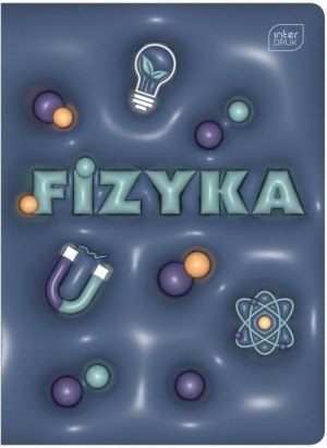 Zeszyt A5/60K kratka Fizyka +pig.wiedzy (10szt)