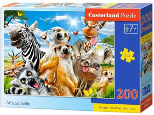 Puzzle 200. African Selfie