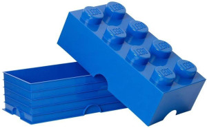 LEGO(R) pojemnik klocek ósemka niebieski