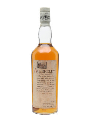 Aberfeldy 15 Year Old / Bot.1980s Highland Single Malt Scotch Whisky