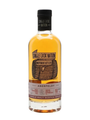 Aberfeldy 2014 / 10 Year Old / Bourbon Cask / Single Cask Nation Highland Whisky