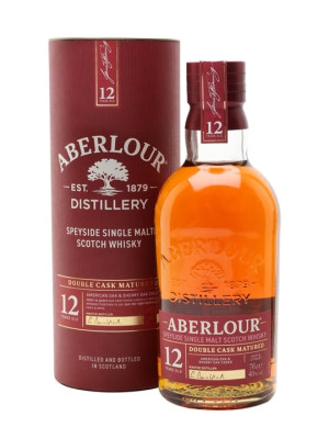 Aberlour 12 Year Old Double Cask / Gift Box Speyside Whisky