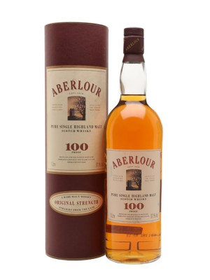 Aberlour 100 Proof / Old Presentation Speyside Whisky