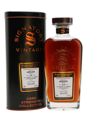 Aberlour 2012 / 14 Year Old / Cask 3 / Signatory Cask Strength Speyside Whisky