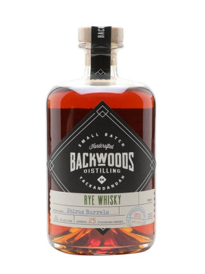 Backwoods Rye Whisky Australian Rye Whisky