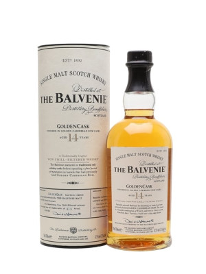 Balvenie 14 Year Old / Golden Cask Rum Finish Speyside Whisky
