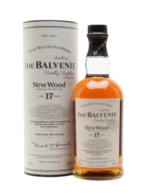 Balvenie 17 Year Old / New Wood Speyside Single Malt Scotch Whisky