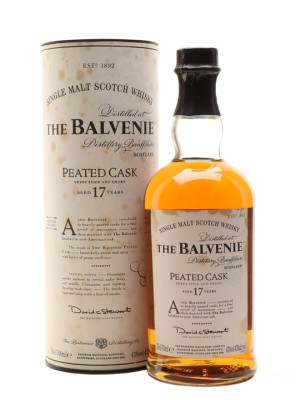 Balvenie 17 Year Old / Peated Cask Speyside Single Malt Scotch Whisky