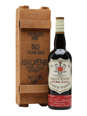 Balvenie 1937 / 50 Year Old Speyside Single Malt Scotch Whisky