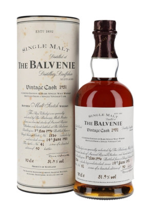 Balvenie 1951 / 45 Year Old / Cask #1236 Speyside Whisky