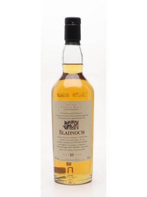 Bladnoch 10 Year Old / Flora & Fauna Lowland Single Malt Scotch Whisky