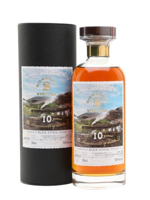 Blair Athol 2015 / 10 Year Old / The Monuments of Scotland / Signatory Highland Whisky