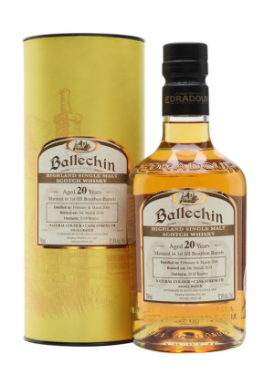 Ballechin 2004 / 20 Year Old / Bourbon Cask Highland Whisky