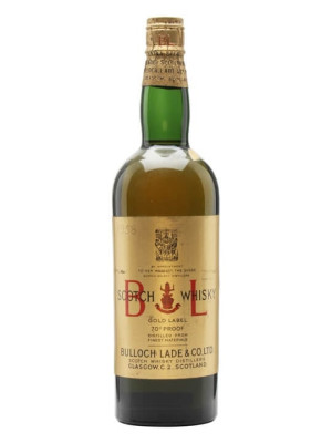 Bulloch Lade's Gold Label / Bot.1950s / Spring Cap Blended Whisky