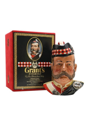 Grants Character Jug 25 Year Old / Royal Doulton Blended Scotch Whisky