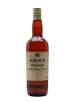 Haig Gold Label / Bot.1960s / Spring Cap Blended Scotch Whisky