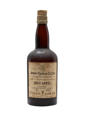 Haig's Gold Label / Cork Stopper / Bot.1940s (GEORGE VI) Blended Whisky