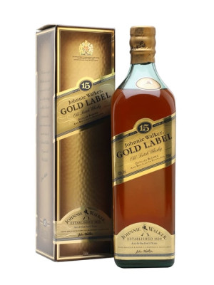 Johnnie Walker 15 Year Old / Gold Label / Bot.1990s Blended Whisky