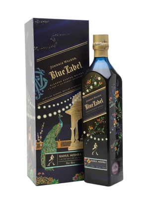 Johnnie Walker Blue Label x Rahul Mishra 2025 Limited Edition Blended Whisky