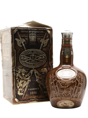 Royal Salute 21 Year Old / Bot.1980s / Brown Wade Decanter Blended Whisky