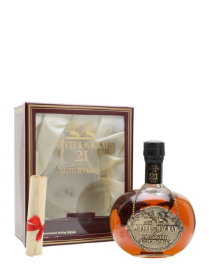 Whyte & Mackay 21 Year Old / Gold Medallion / Bot.1980s Blended Whisky