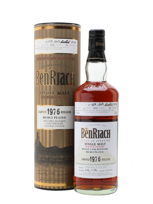 Benriach (Richly Peated) 1976 / 30 Year Old / Cask 4469 Speyside Whisky