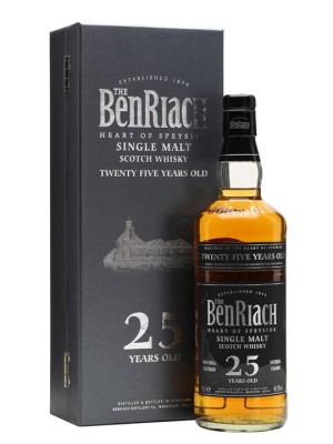 Benriach 25 Year Old Speyside Single Malt Scotch Whisky