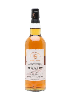 Benriach 2013 / 12 Year Old / Signatory 100 Proof Edition 69 Speyside Whisky
