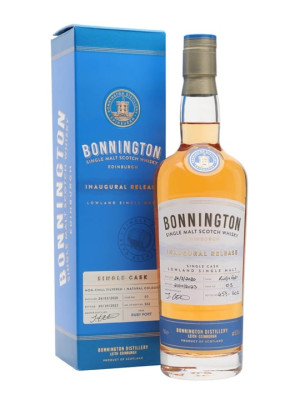Bonnington 2020 / 3 Year Old / Inaugural Release / Ruby Port Cask Lowland Whisky