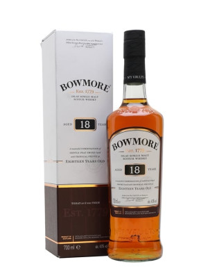 Bowmore 18 Year Old Islay Single Malt Scotch Whisky