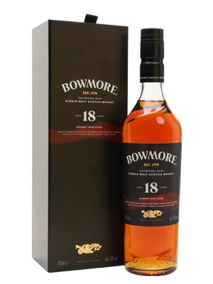 Bowmore 18 Year Old Sherry Oak Islay Single Malt Scotch Whisky