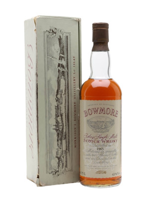 Bowmore 1965 / Vintage Label / Bot.1980s Islay Whisky