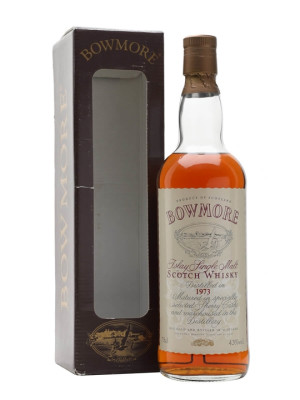 Bowmore 1973 Vintage Label / Cask 5173 + 5174 Islay Whisky