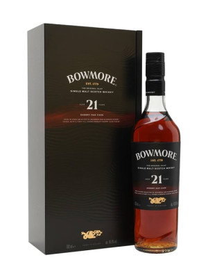 Bowmore 21 Year Old / Sherry Oak Islay Single Malt Scotch Whisky